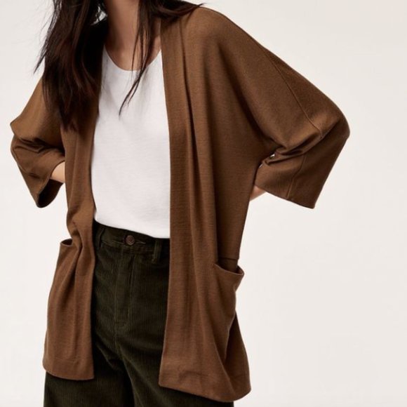 Aritzia Sweaters - Aritzia Wilfred Free Zlata Open Cardigan XS